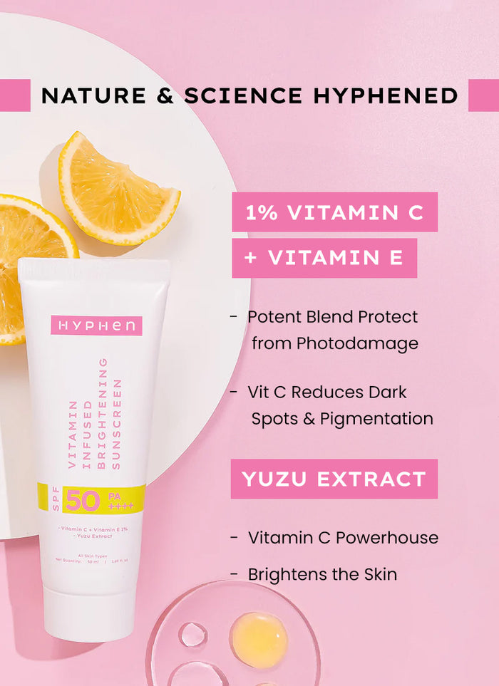 Hyphen AM Glow Essentials - clinical results chart and benefit claims