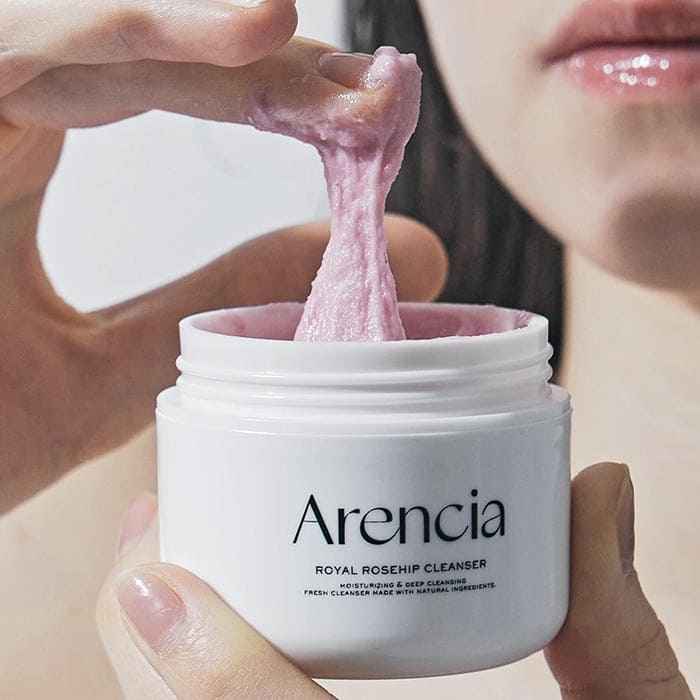 Arencia Fresh Rosehip Rice Mochi Cleanser 120g | GlamTouch UK