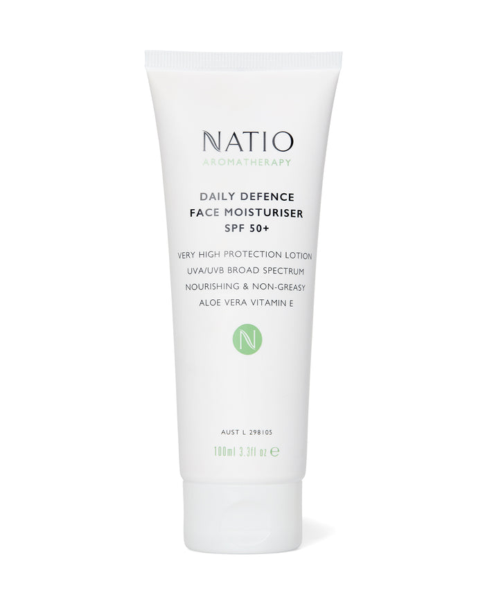 Aromatherapy Daily Defence Face Moisturiser SPF 50+