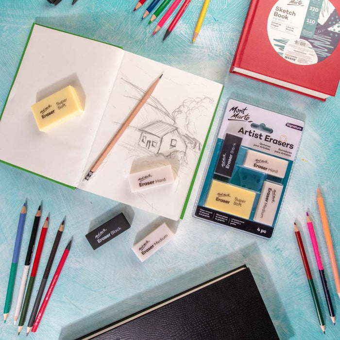 Artist Erasers Signature 4pc