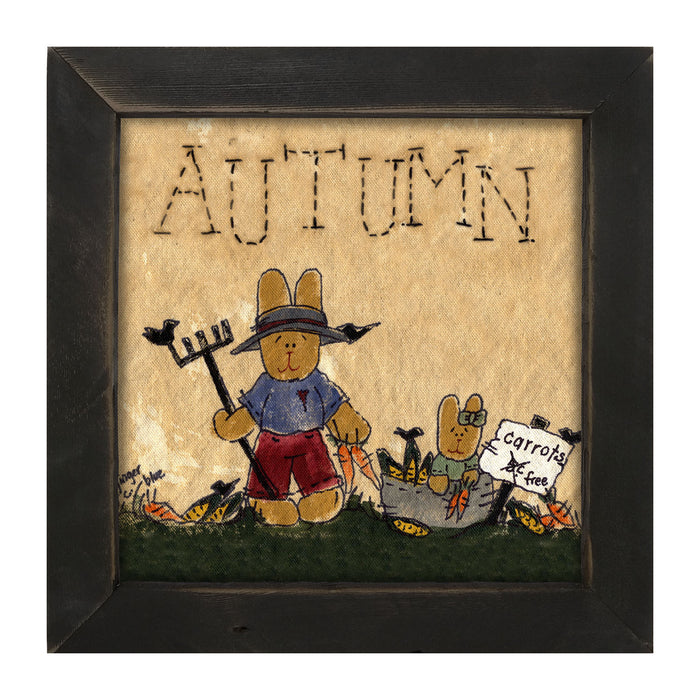 Autumn Bunny - Framed Art