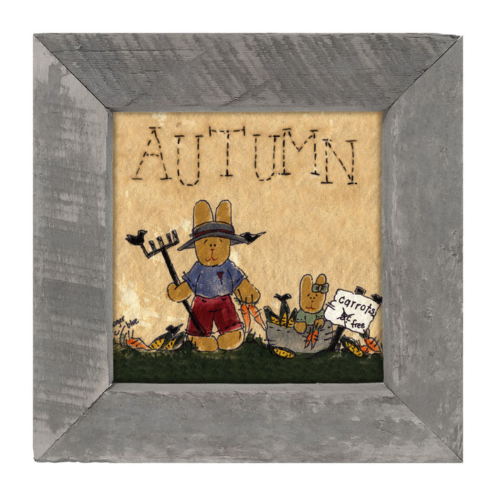 Autumn Bunny - Framed Art
