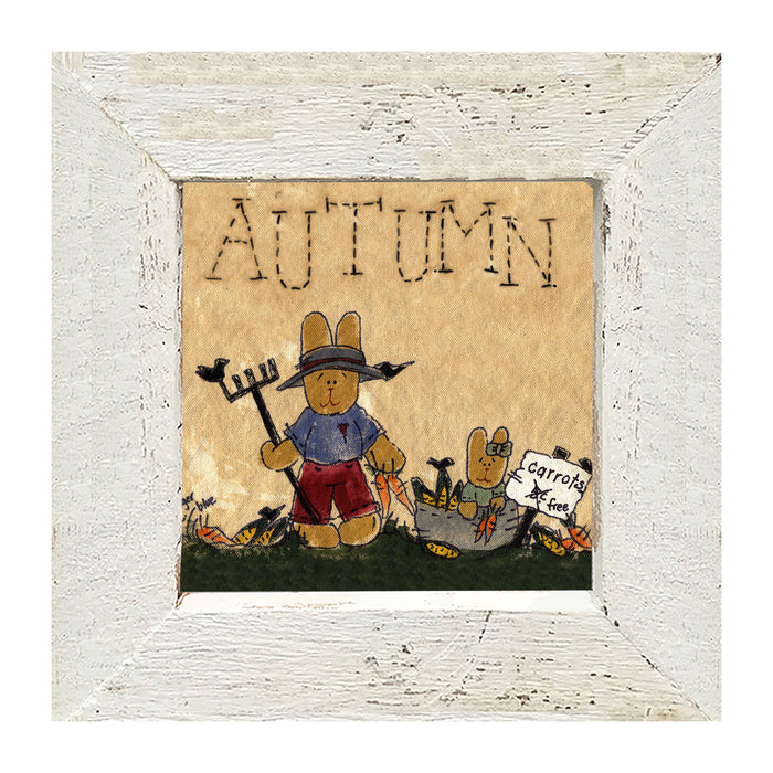 Autumn Bunny - Framed Art