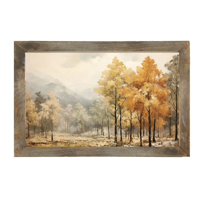 Autumn woods