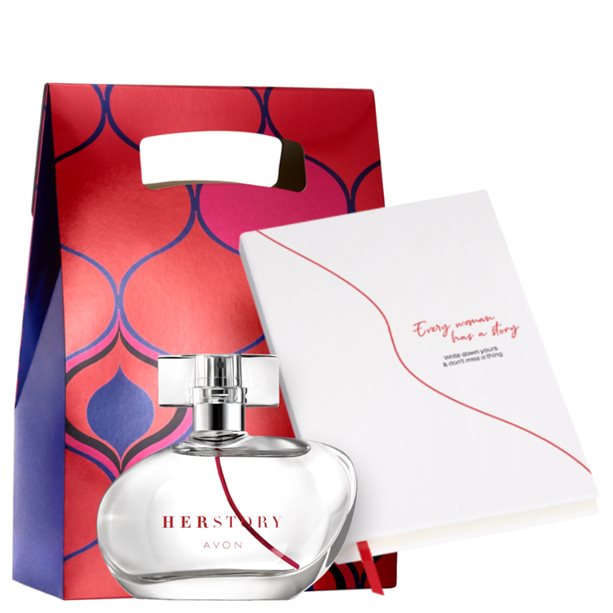 Avon Herstory Eau de Parfum & Notebook Gift Set
