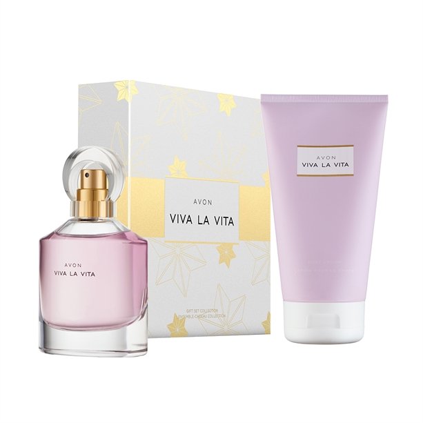 Avon Viva La Vita Perfume Gift Set / Box