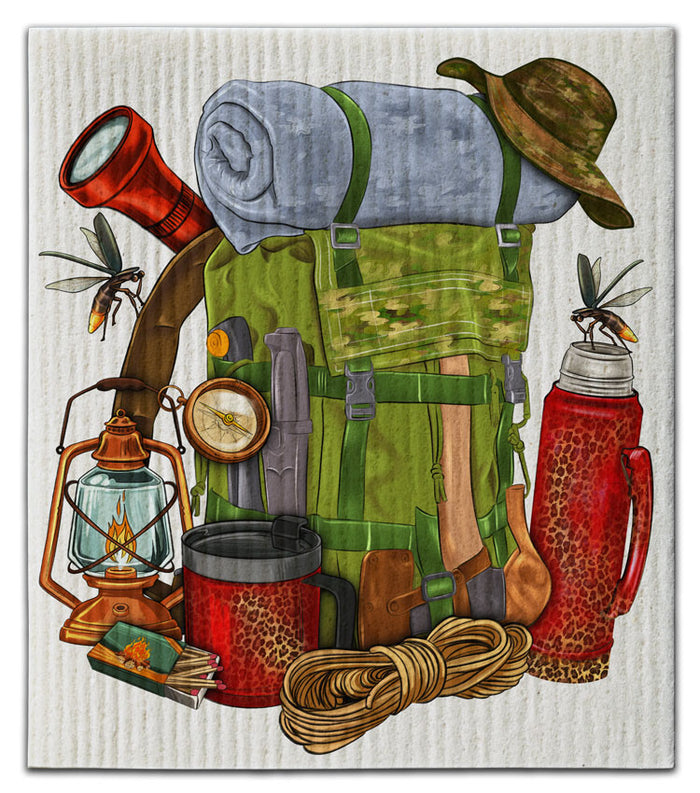 Backpack Swedish Dishcloth