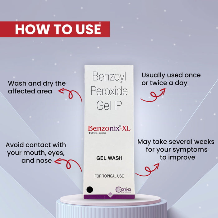 Benzonix XL gel wash