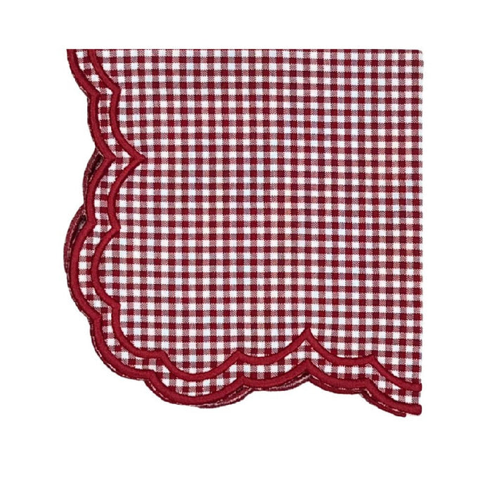 Bettina Napkin - Red Gingham (Set of 4)