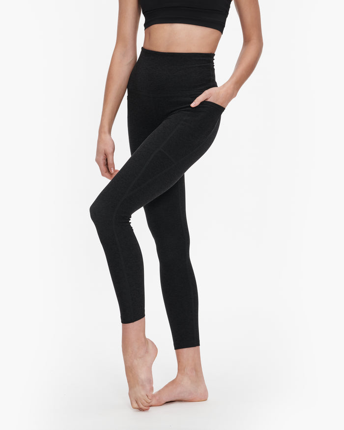 BEYOND YOGA SPACEDYE OUT OF POCKET HIGH WAISTED MIDI LEGGING