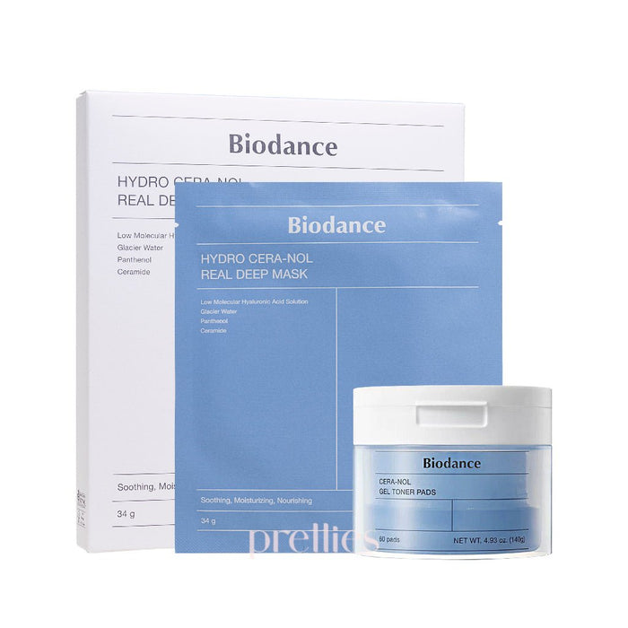 BIODANCE Cera-nol Gel Toner Pads + Mask [Set]