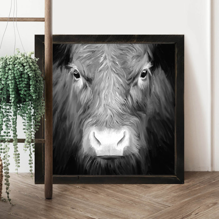 Black and White Cow