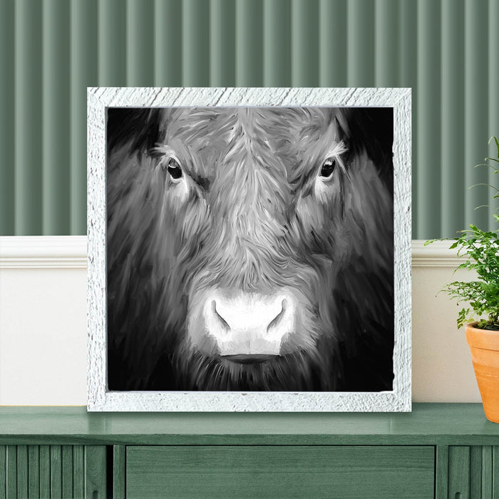 Black and White Cow
