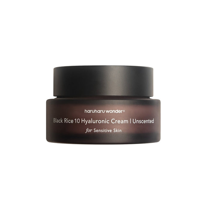 BLACK RICE 10 HYALURONIC CREAM UNSCENTED - 50ml - Crema De Fata Cu Actiune Anti - Age, Pentru Ten Sensibil - skinseen.ro