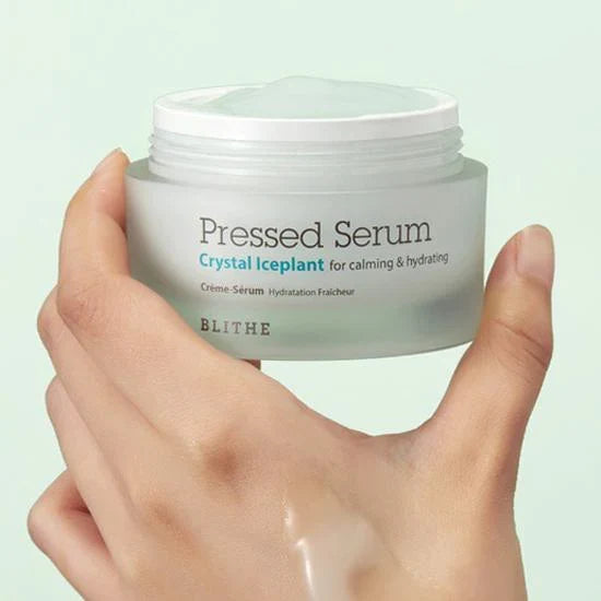 BLITHE pressed serum crystal ice plant