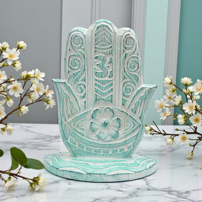 Blue Buddha's Hand - Symbol of Fortune