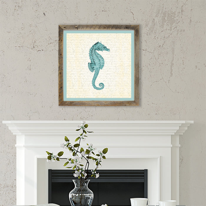 Blue Seahorse