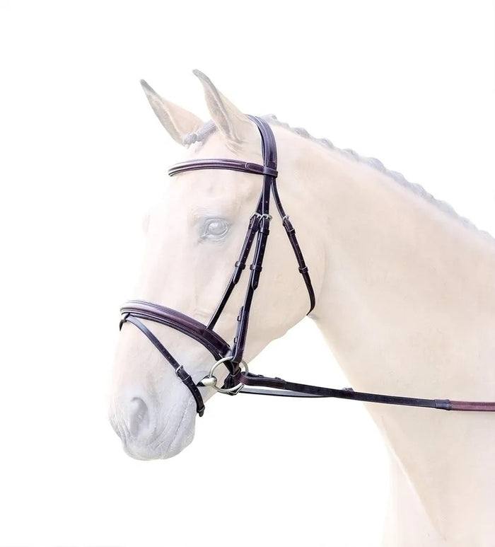 Bridleway Lavello Flash Bridle Crank Havana