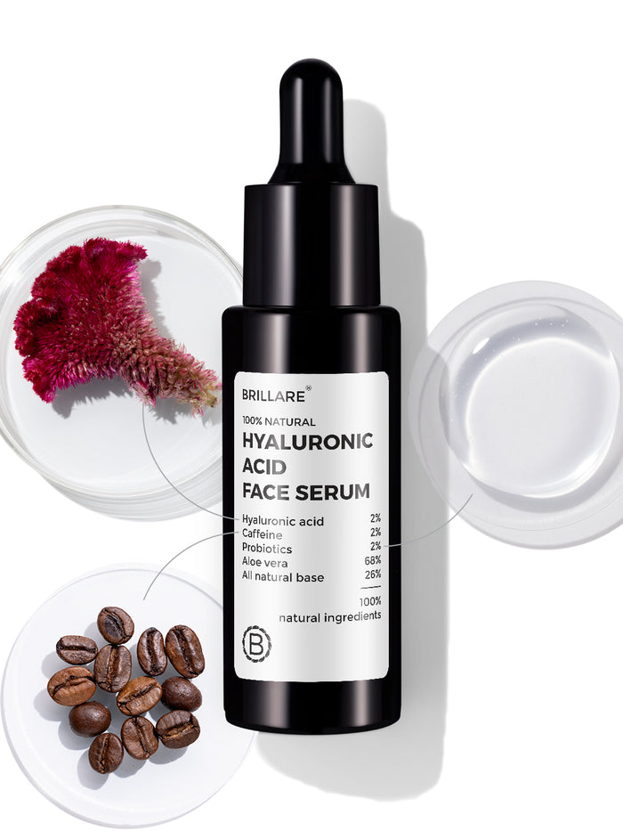 Brillare 2% Hyaluronic Acid Face Serum For Youthful Skin (30ml)