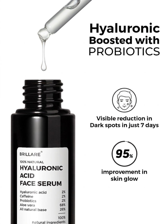 Brillare 2% Hyaluronic Acid Face Serum For Youthful Skin (30ml)