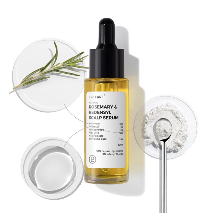 Brillare Rosemary & Redensyl Scalp Serum (30ml)