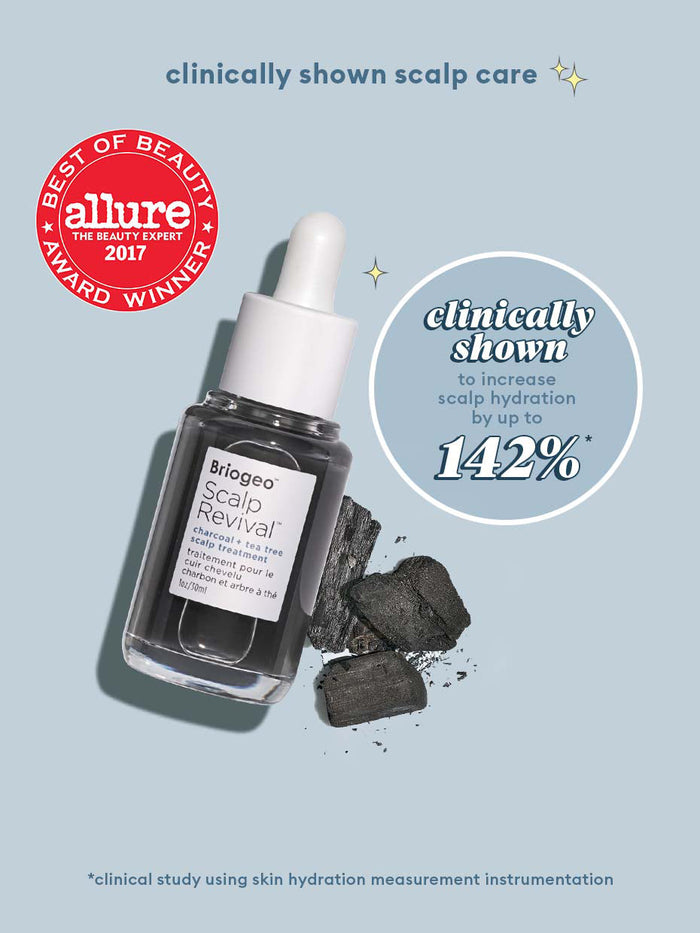 BRIOGEO Scalp Revival charcoal + tea tree scalp treatment زيت معالج الشعر