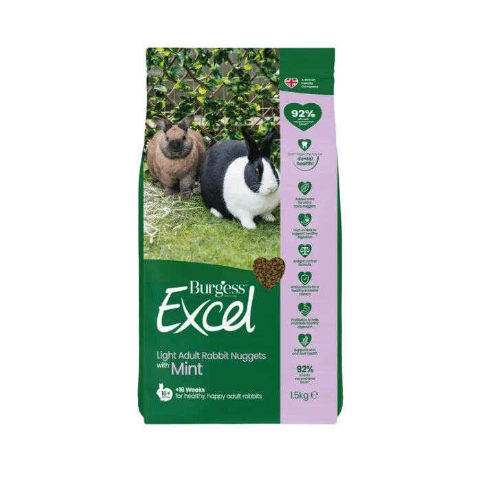 Burgess Excel: Adult Rabbit Light 1.5kg