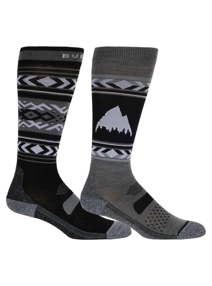 Product image of Women's Burton Performance Lightweight Socks (2 Pack)[Variant:True Black]