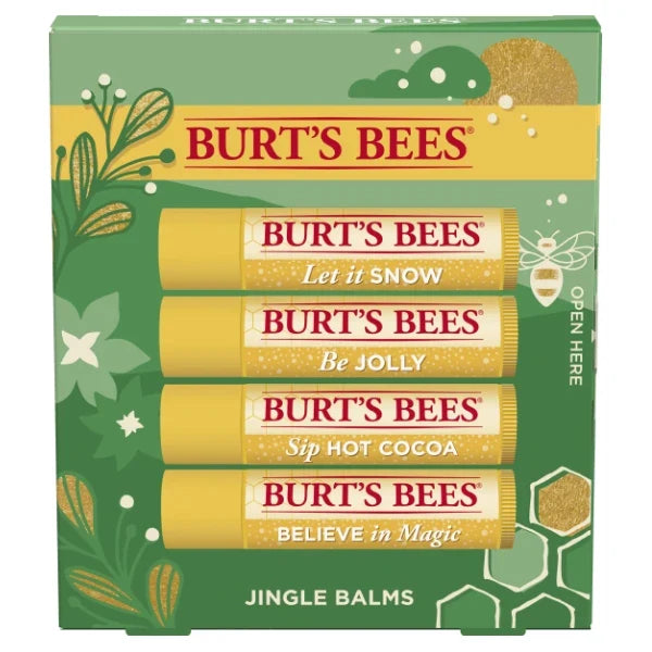 BURTS BEES Jingle Balms - Lip Balm Holiday Gift Set