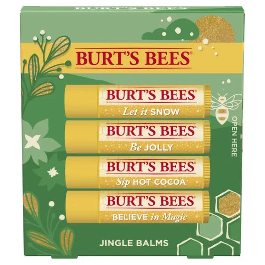 BURTS BEES Jingle Balms - Lip Balm Holiday Gift Set