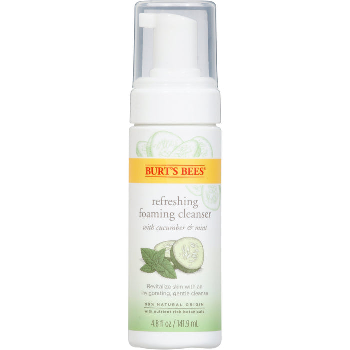 BURTS BEES Refreshing Cucumber Foaming Cleanser غسول الوجه الرغوي