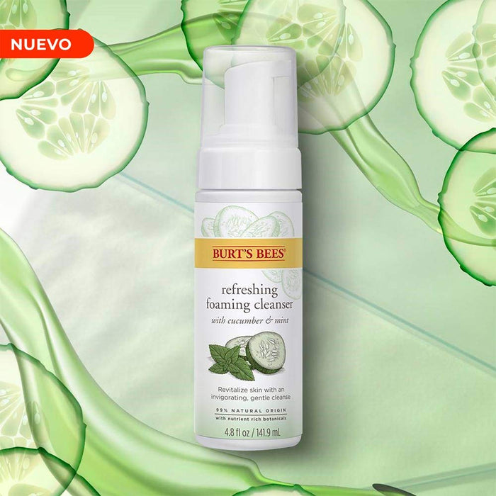 BURTS BEES Refreshing Cucumber Foaming Cleanser غسول الوجه الرغوي