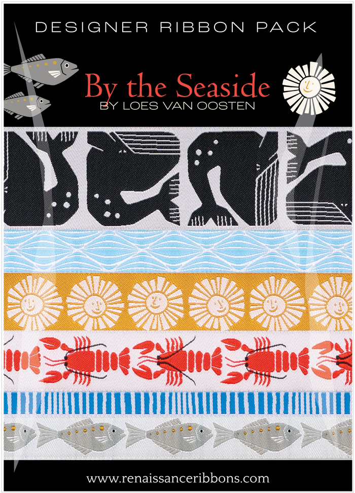 By the Seaside Designer Ribbon Pack by Loes Van Oosten