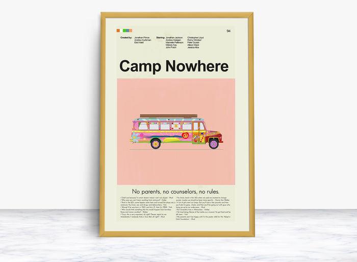 Camp Nowhere | DIGITAL ARTWORK DOWNLOAD