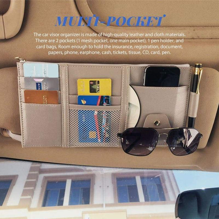 Car Sun Visor Storage Clip (2 PCS/Pack) Blossom Online UG
