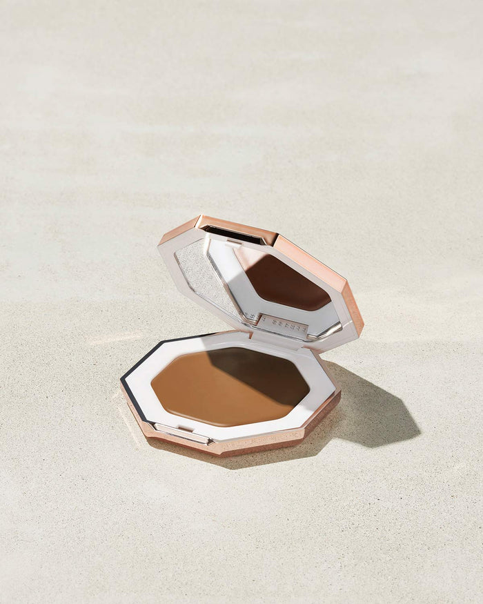 Cheeks Out Freestyle Cream Bronzer shown in shade Teddy