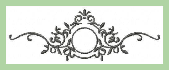 Circle Flourish Frame