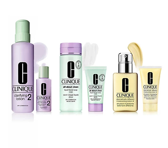 CLINIQUE Great Skin Everywhere Set For Drier Skin Skincare Gift Set