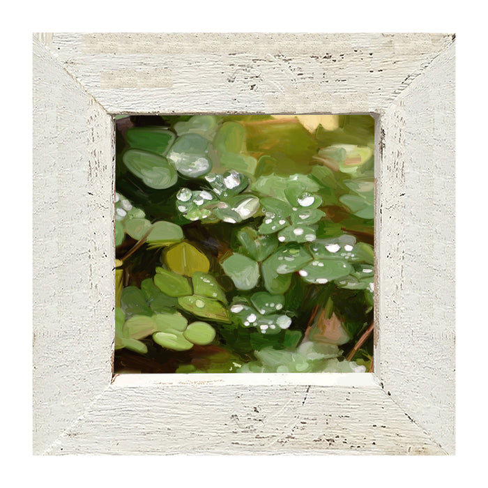 Square / Small / White
