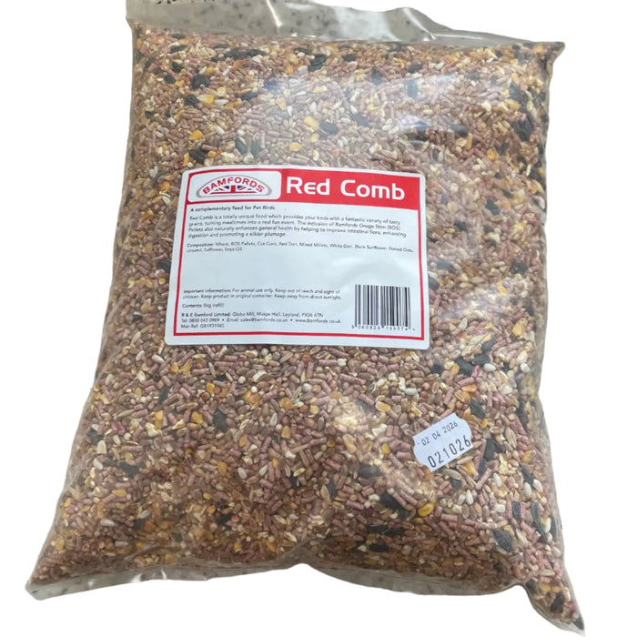Cluckers: Red Comb & Foraging Cake 'Refill 5kg Bag