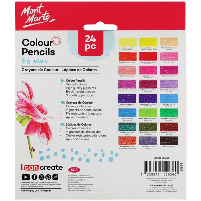 Colour Pencils Signature 24pc