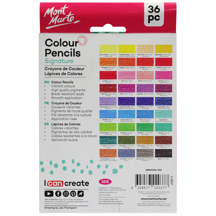 Colour Pencils Signature 36pc