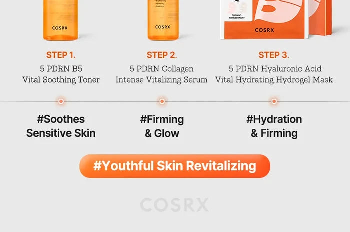 Cosrx 5 PDRN Collagen Intense Vitalizing Serum 100Ml