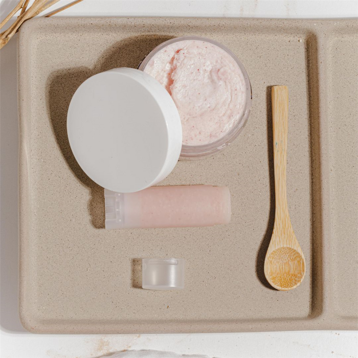Cranberry Lip Scrub & Body Butter Kit