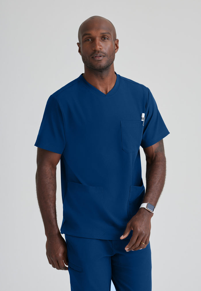 Crew Top - Navy - Grey's Anatomy Scrubs