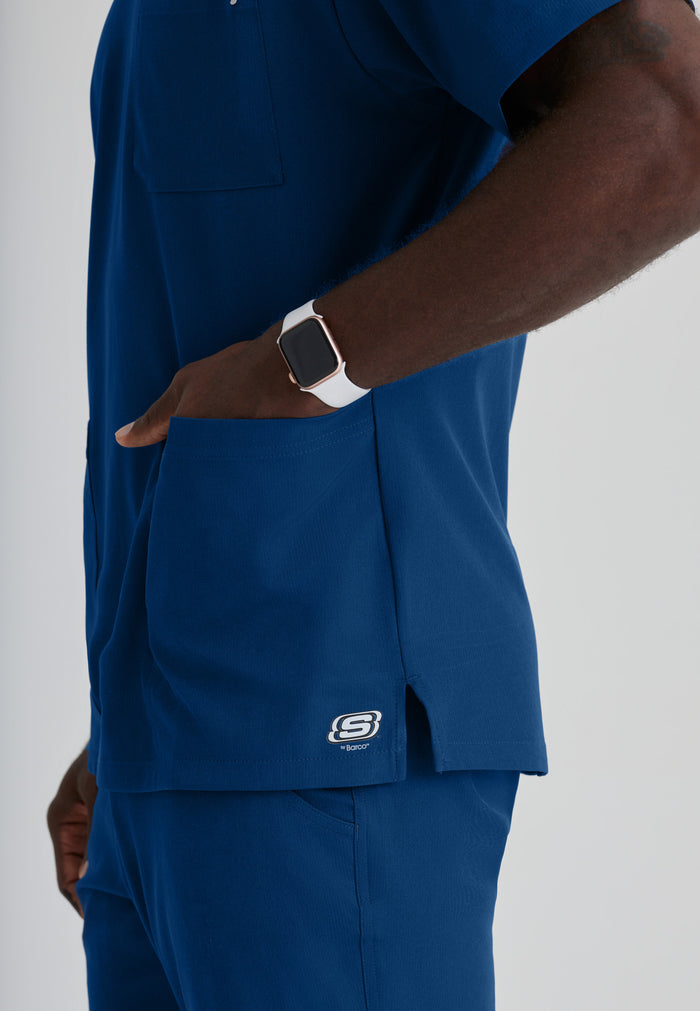 Crew Top - Navy - Grey's Anatomy Scrubs