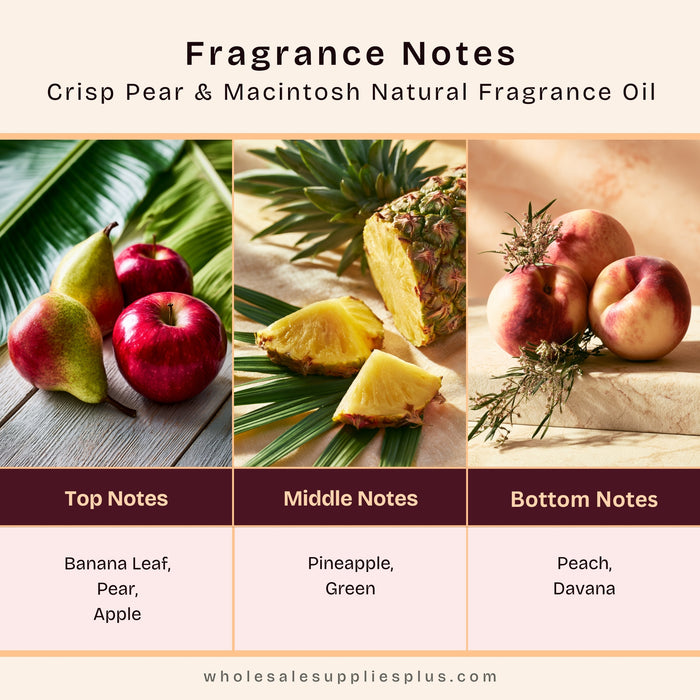 Crisp Pear & Macintosh - Natural Fragrance Oil 1200
