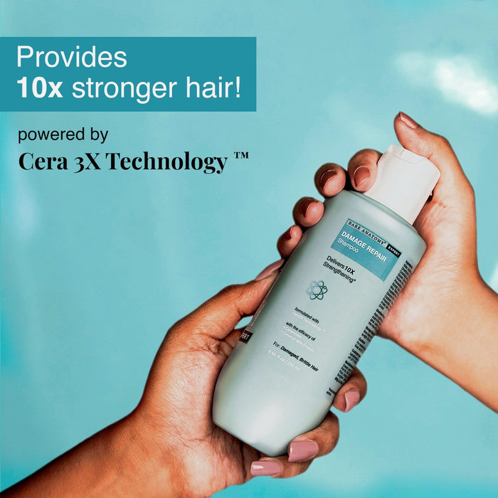 Damage Repair Shampoo With Ceramide A2 & Coconut Milk Protein - 250 ml | Pack of 2