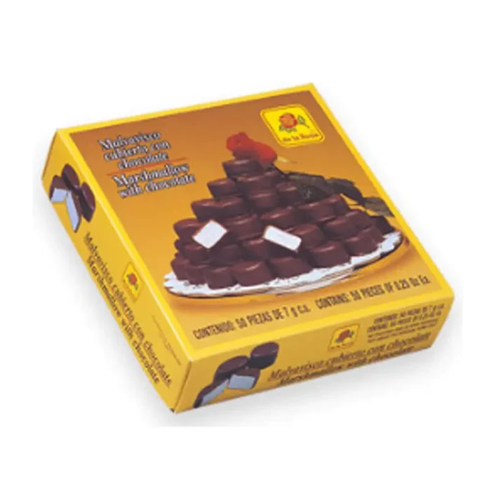 De La Rosa Malvavisco/Marshmallow Chocolate - 50 ct