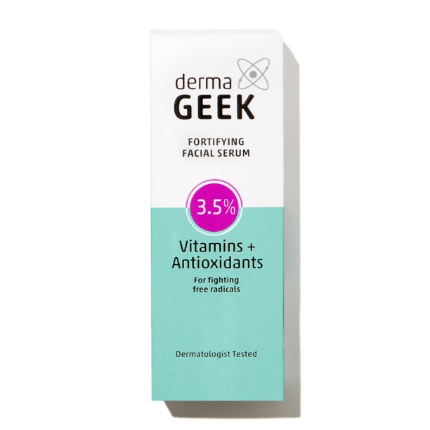 DERMA GEEK Fortyfing Facial Serum 3.5% Vitamins + Antioxidants سيروم البشرة